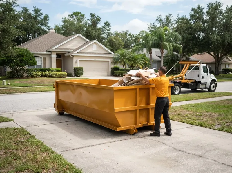 15-Yard Dumpster Rental in Augustine, FL
