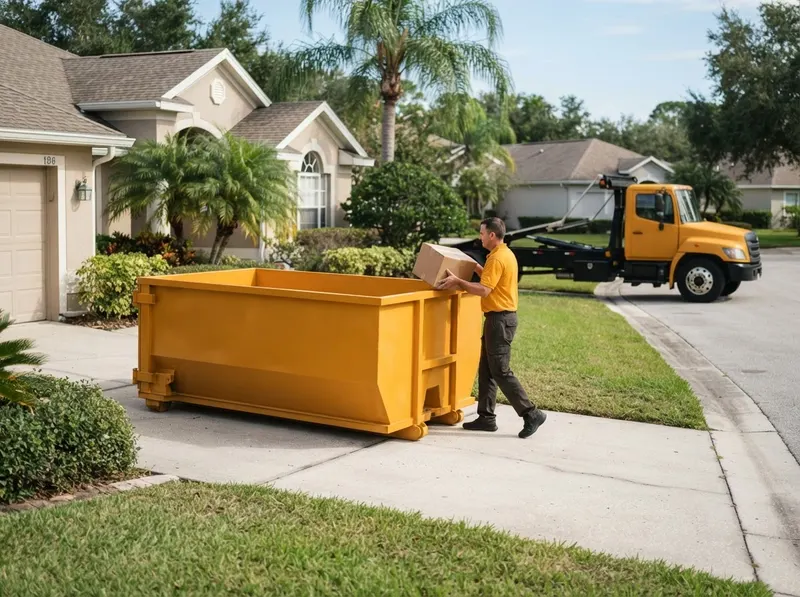 20-Yard Dumpster Rental in Augustine, FL